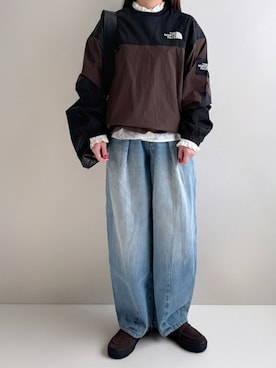 「VANS(バンズ)のアイテム」を使った、Ayumiさん(レディース・158cm)の冬コーディネート