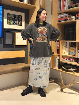 akaneさん（レディース・165cm）の春コーディネート