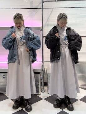 KAGARIさん（レディース・153cm）の冬コーディネート