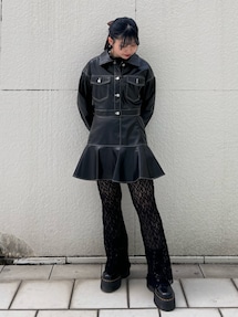 マルチWAYフェイクレザーセットアップ｜ジュエティ（jouetie