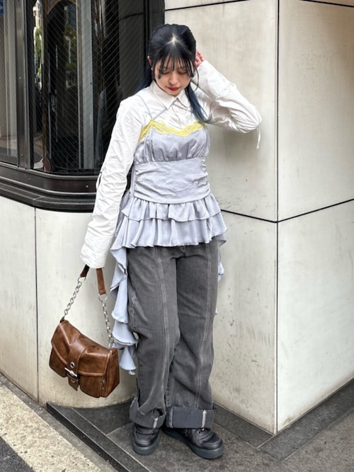 ジュエティ　jouetie  メニーポケットハンドBAG シルバー　バッグ　鞄 春新作の メニーポケットハンドBAG｜ジュエティ（jouetie