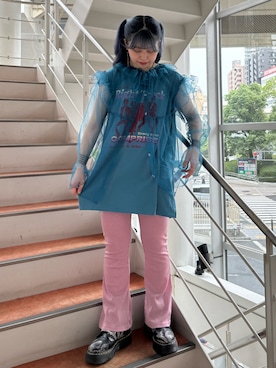 「アイテム（アクセサリー、その他）」を使った、KAGARIさん（レディース・153cm）の夏コーディネート