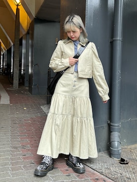 KAGARIさん（レディース・153cm）の春コーディネート