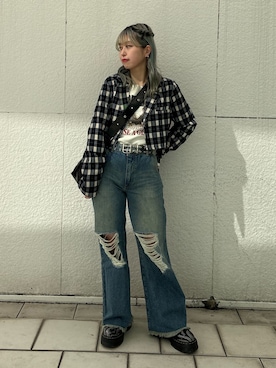 KAGARIさん(レディース・153cm)の冬コーディネート