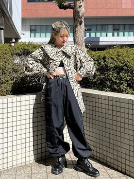 「アイテム（その他アンダーウェア/インナー）」を使った、KAGARIさん（レディース・153cm）の春コーディネート