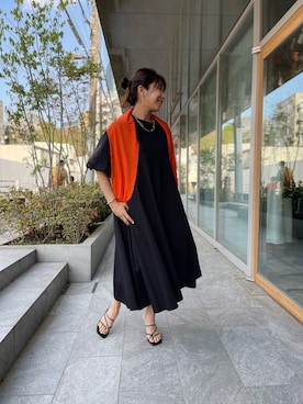 「お出かけコーデ日記」｜しおりさん（レディース・164cm）の春コーディネート