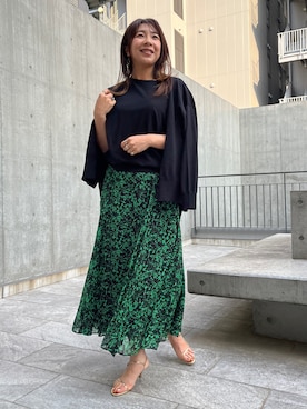 しおりさん（レディース・164cm）の春コーディネート