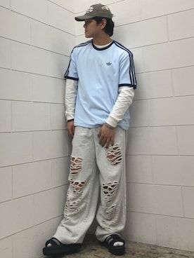 NKさん（メンズ・171cm）の夏コーディネート