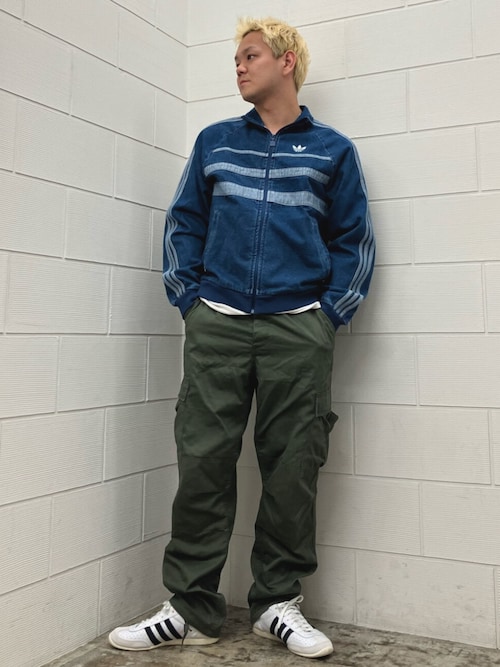 adidas アディカラー ファーストブルー デニム トラックトップ / アディダスオリジナルス adidas Originals