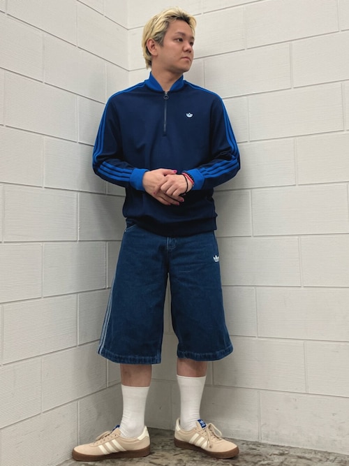 adidas アディカラーデニム ファイヤーバードショーツ アディカラー デニム ファイヤーバードショーツ / アディダス
