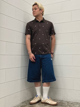 「ゴルフウェア」｜NKさん（メンズ・171cm）の秋コーディネート