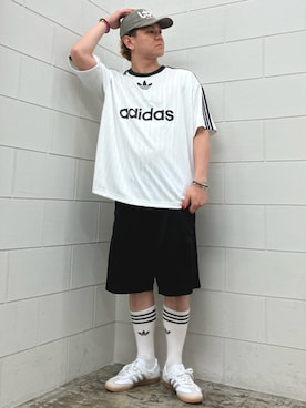 「ゲームシャツ」｜NKさん（メンズ・171cm）の夏コーディネート