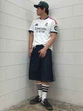 NKさん(メンズ・171cm)の夏コーディネート