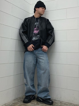 NKさん(メンズ・171cm)の春コーディネート