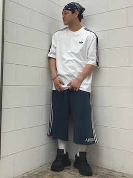 NKさん(メンズ・171cm)の夏コーディネート
