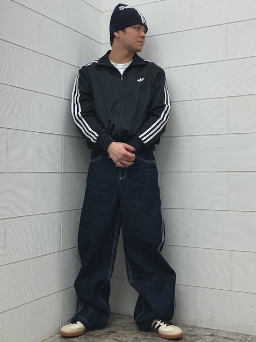 90s オルタナティブ スポーツ ワイドレッグ スケーター ジーンズ