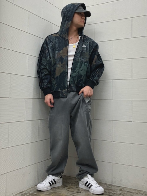 セール】カモ フード付き フルジップ / アディダスオリジナルス adidas