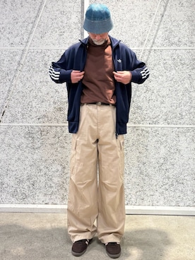 KKさん（メンズ・172cm）の冬コーディネート