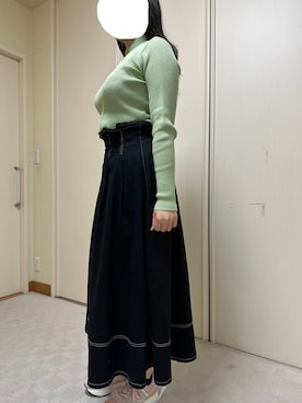 いもとくりさん（レディース・161cm）の春コーディネート