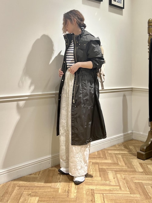ROPE'（ロペ） ワイドパンツ パンツ フラワーレースイージーパンツ