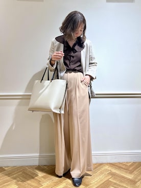 「E'POR（エポール）のアイテム」を使った、ikさん（レディース・165cm）の春コーディネート