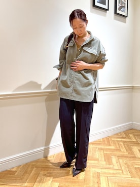 「アイテム（バックパック/リュック）」を使った、ikさん（レディース・165cm・30代）の秋コーディネート