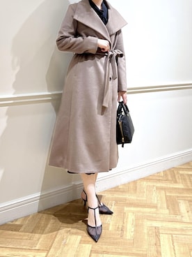 「E'POR（エポール）のアイテム」を使った、ikさん（レディース・165cm）の冬コーディネート