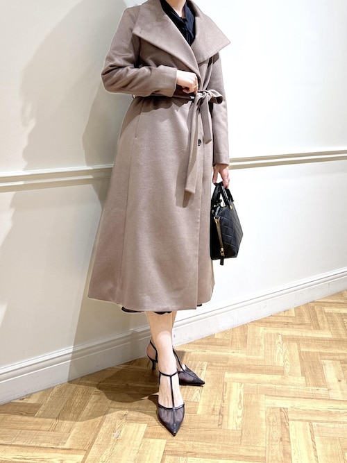 ROPE'（ロペ） ワンピース ジョーゼットシフォンプリーツワンピース