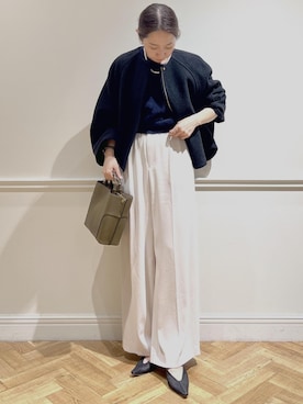 「アイテム（ショルダーバッグ）」を使った、ikさん（レディース・165cm・30代）の秋コーディネート