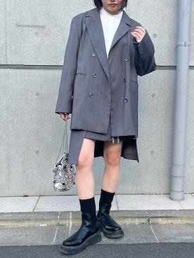 ECスタッフさん(レディース・161cm)の秋コーディネート