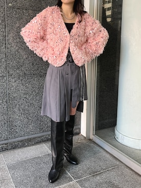 ECスタッフさん(レディース・163cm)の冬コーディネート