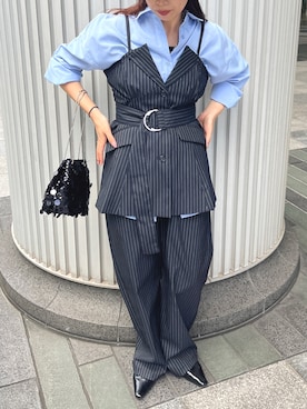 ECスタッフさん(レディース・163cm)の秋コーディネート