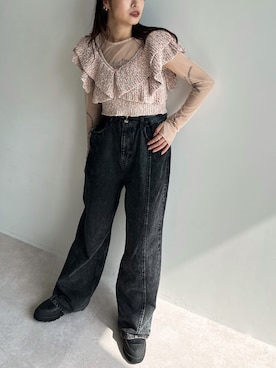 ECスタッフさん(レディース・163cm)の夏コーディネート