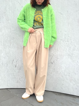 ECスタッフさん（レディース・166cm）の冬コーディネート