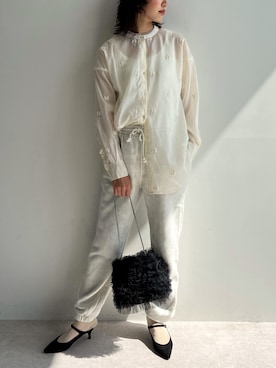 ECスタッフさん(レディース・166cm)の夏コーディネート