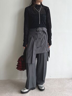 ECスタッフさん(レディース・163cm)の夏コーディネート