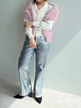 ECスタッフさん(レディース・154cm)の夏コーディネート