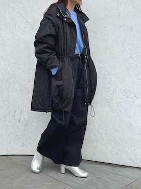 ECスタッフさん（レディース・163cm）の冬コーディネート