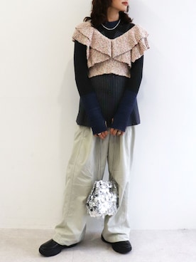 ECスタッフさん(レディース・166cm)の冬コーディネート