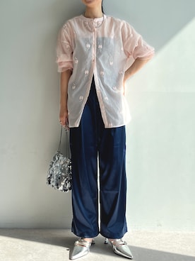 ECスタッフさん(レディース・163cm)の秋コーディネート