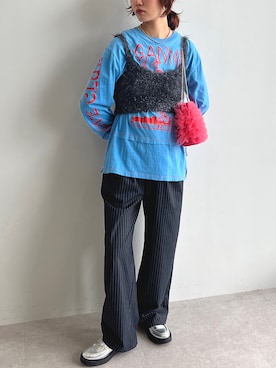 ECスタッフさん(レディース・166cm)の夏コーディネート