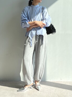 ECスタッフさん（レディース・163cm）の秋コーディネート