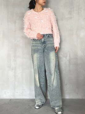 ECスタッフさん（レディース・163cm）の秋コーディネート