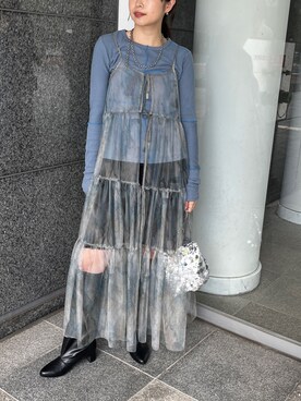 ECスタッフさん（レディース・163cm）の夏コーディネート