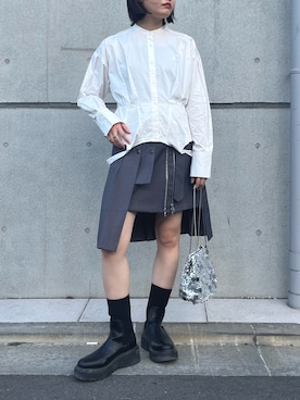 ECスタッフさん(レディース・161cm)の秋コーディネート