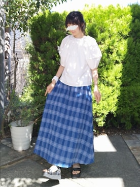 kayaccoさん（レディース・160cm）の夏コーディネート