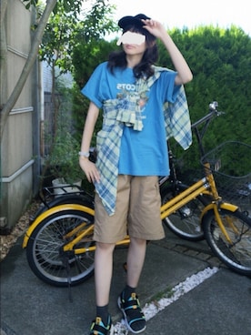 「studio CLIP（スタディオクリップ）のアイテム」を使った、kayaccoさん（骨格ストレート・レディース・160cm）の秋コーディネート