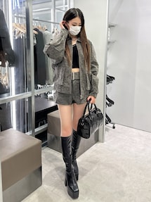 K00013 ジェイダGYDA エナメルハイヒール GD GLITTERブーツサンダル[品番：MKSW0064911]｜GYDA（ジェイダ