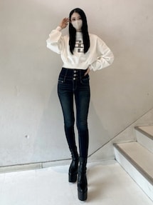 GGインターシャニットトップス｜ジェイダ（GYDA）公式通販｜RUNWAY