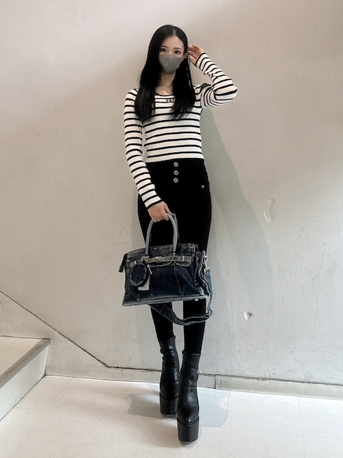 セール】vintage like denim BAG（ハンドバッグ）｜GYDA（ジェイダ）の